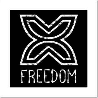 Africa Sankofa Adinkra Symbol "Freedom" Posters and Art